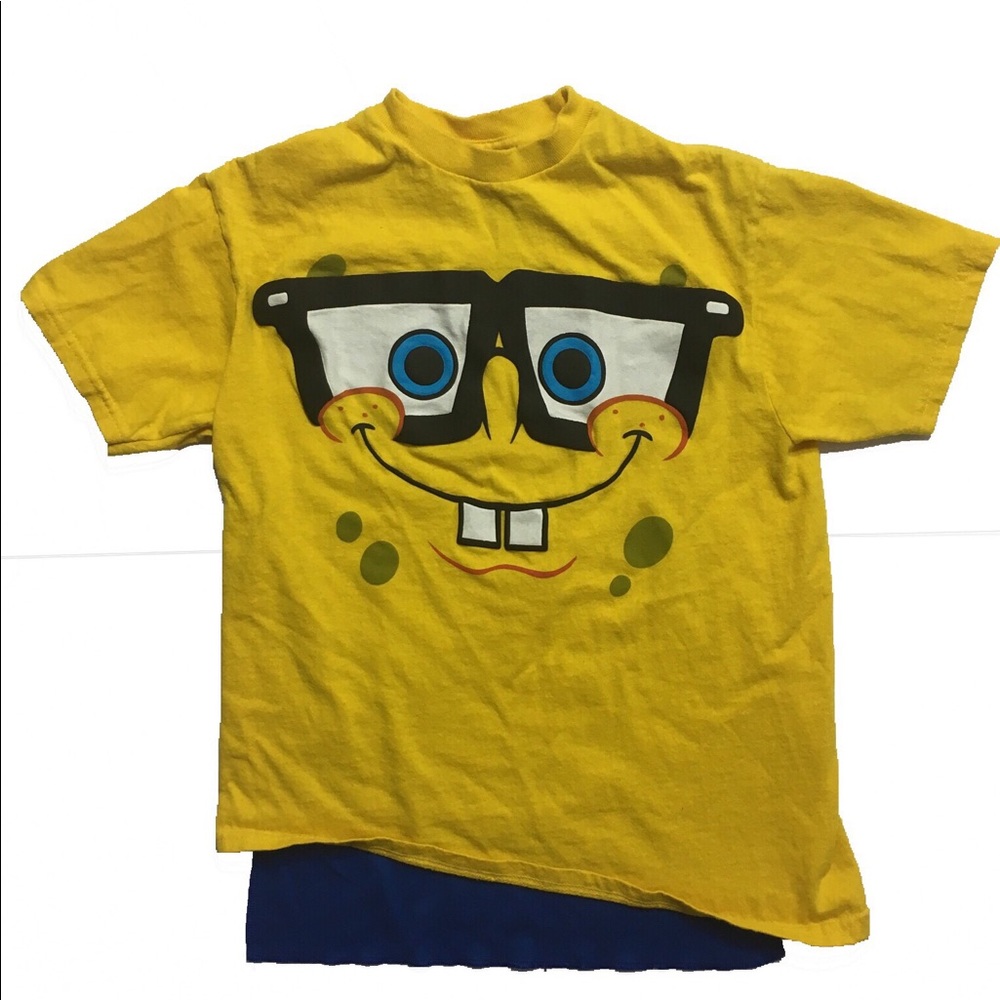 Spongebob Squarepants Tee Removable Cape 10/12